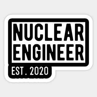 nuclear engineer graduate Sticker